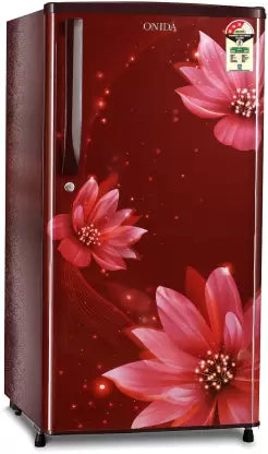 ONIDA 190 L Direct Cool Single Door 3 Star Refrigerator (FLORAL RED, RDS1903R) ONIDA 190 L Direct Cool Single Door 3 Star Refrigerator (FLORAL RED, RDS1903R)